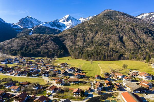 Lais Puzzle Luftaufnahme Blick Auf Schleching Im Achental Landkreis