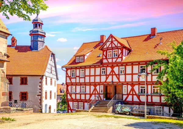 Lais Puzzle Altstadt Schlitz Hessen Deutschland Teile