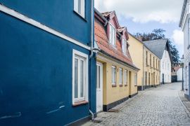 Lais Puzzle - Straßenansicht der Stadt Varde, Dänemark - 2.000 Teile