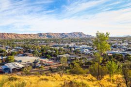 Lais Puzzle - Die Stadt Alice Springs inmitten der Wüste, Australien - 2.000 Teile