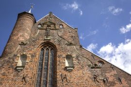 Lais Puzzle - Blick auf den Dom von Haderslev, eine dänische Stadt - 2.000 Teile