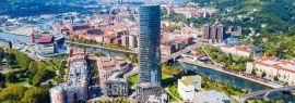 Lais Puzzle - Bilbao Panoramablick aus der Luft. Bilbao ist die größte Stadt im Baskenland in Nordspanien - 1.000 Teile