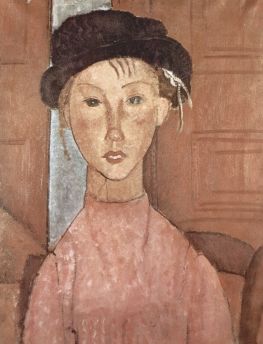 Lais Puzzle - Amadeo Modigliani - Mädchen mit Hut - 1.000 Teile