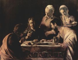Lais Puzzle - Michelangelo Caravaggio - Emmausmahl - 1.000 Teile