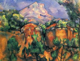 Lais Puzzle - Paul Cézanne - Montagne Sainte-Victoire, Blick vom Steibruch Bibémus - 1.000 Teile