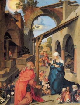 Lais Puzzle - Albrecht Dürer - Paumgartner-Altar: Mittelbild: Geburt Christi - 1.000 Teile