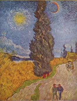 Lais Puzzle - Vincent Willem van Gogh - Landstraße mit Zypressen - 1.000 Teile
