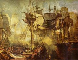 Lais Puzzle - Joseph Mallord William Turner - Die Schlacht bei Trafalgar - 1.000 Teile