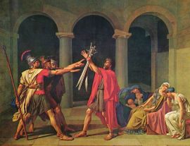 Lais Puzzle - Jacques-Louis David - Schwur der Horatier - 1.000 Teile