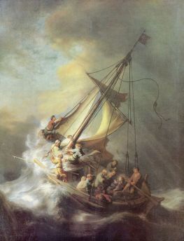 Lais Puzzle - Rembrandt Harmensz. van Rijn - Christus im Sturm auf dem See von Galilea - 1.000 Teile