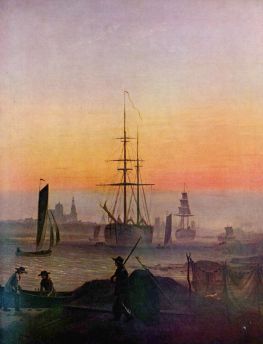 Lais Puzzle - Caspar David Friedrich - Schiffe im Hafen von Greifswald - 1.000 Teile
