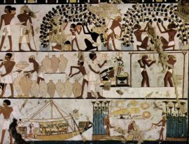 Lais Puzzle - Ägyptischer Maler um 1500 v. Chr. - Grabkammer eines Unbekannten, Szenen der Wandgestaltung - 1.000 Teile