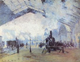 Lais Puzzle - Claude Monet - Bahnhof Saint Lazare in Paris - 1.000 Teile