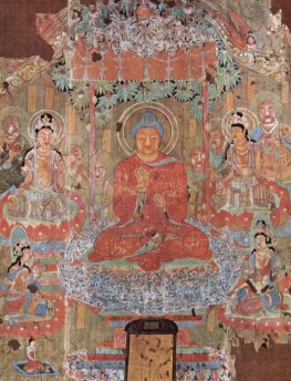 Lais Puzzle - Chinesischer Maler des 8. Jahrhunderts - Das Paradies des Buddha Amitabha - 1.000 Teile