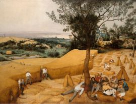 Lais Puzzle - Pieter Bruegel d. Ä. - Zyklus der Monatsbilder, Szene: Die Kornernte (Monat August) - 1.000 Teile