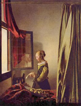 Lais Puzzle - Jan Vermeer van Delft - Brieflesendes Mädchen am offenen Fenster - 1.000 Teile