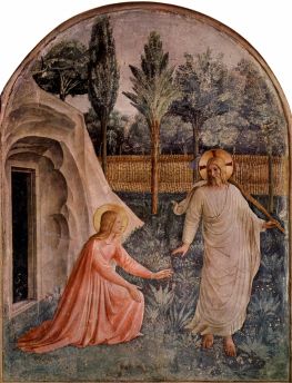 Lais Puzzle - Fra Angelico - Freskenzyklus im Dominikanerkloster San Marco in Florenz, Szene: Noli me tangere - 1.000 Teile