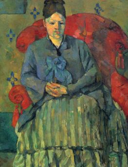 Lais Puzzle - Paul Cézanne - Porträt der Mme Cézanne in rotem Lehnstuhl - 1.000 Teile