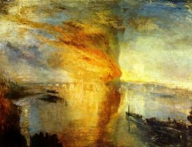 Lais Puzzle - Joseph Mallord William Turner - Der Brand des Parlamentsgebäudes, 16. Oktober 1834 - 1.000 Teile