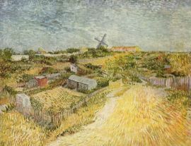 Lais Puzzle - Vincent Willem van Gogh - Gemüsegärten am Montmartre (La Butte Montmartre) - 1.000 Teile