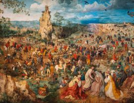 Lais Puzzle - Pieter Bruegel d.Ä. -  "Die Prozession nach Golgatha" (1564) - 1.000 Teile